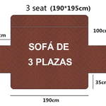 Funda de Sofá Impermeable - 2 Plazas