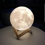 Lámpara LED de la Luna