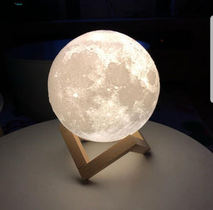 Lámpara LED de la Luna